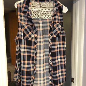 Plaid tank